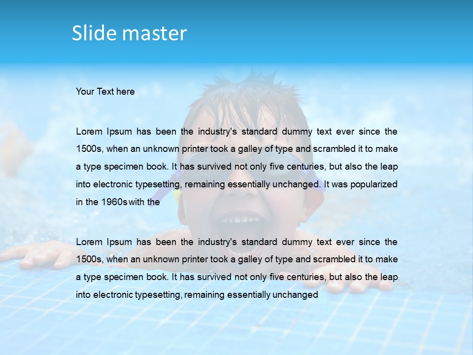 Airlines First Final Approach PowerPoint Template