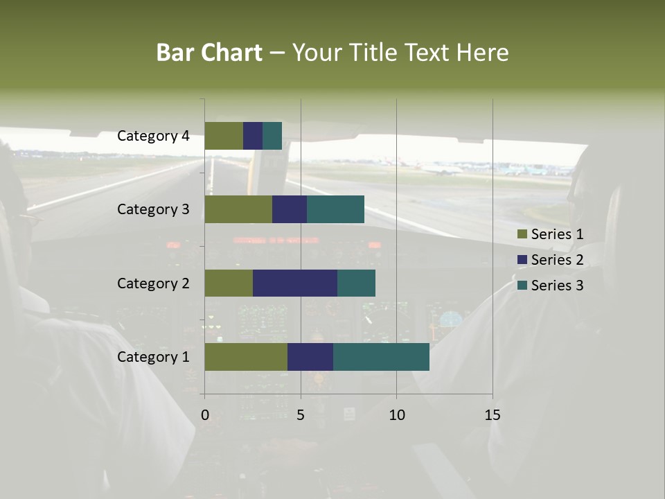 Airlines First Final Approach PowerPoint Template