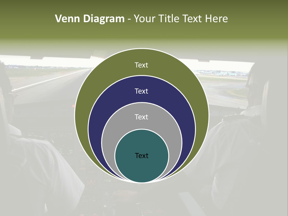 Airlines First Final Approach PowerPoint Template