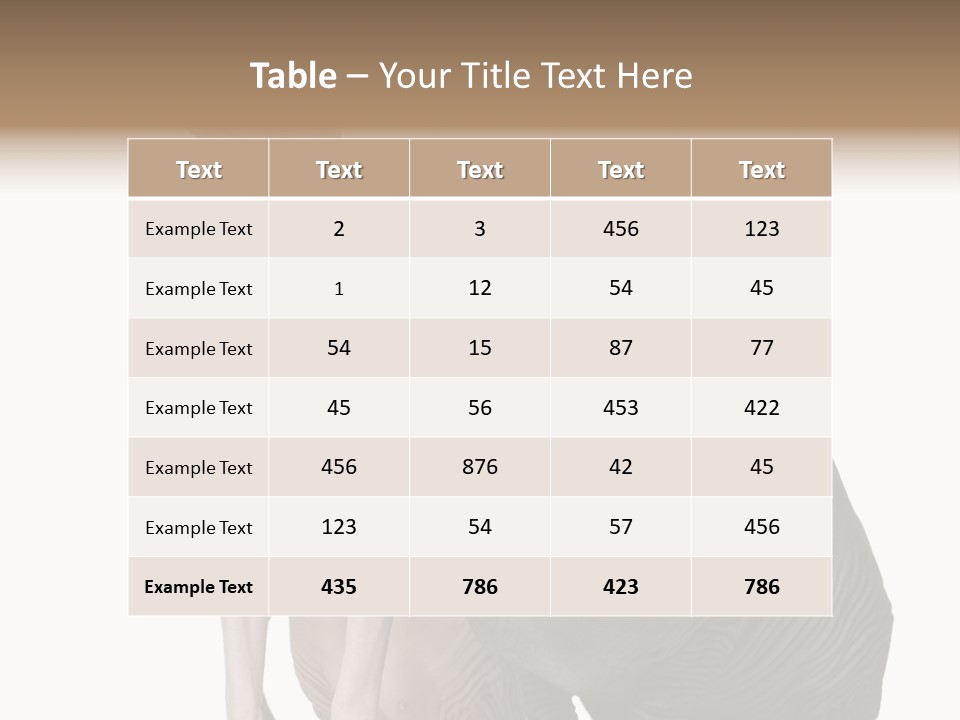 Indoors Foreground Low PowerPoint Template