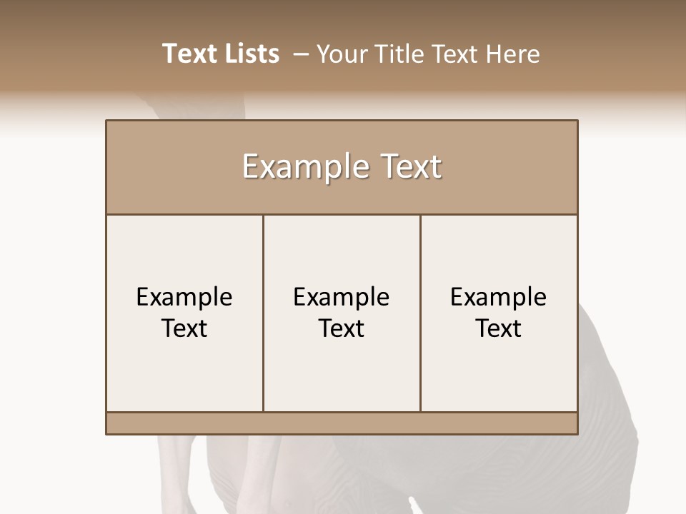 Indoors Foreground Low PowerPoint Template