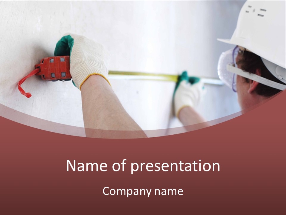 Tool Building Remodel PowerPoint Template