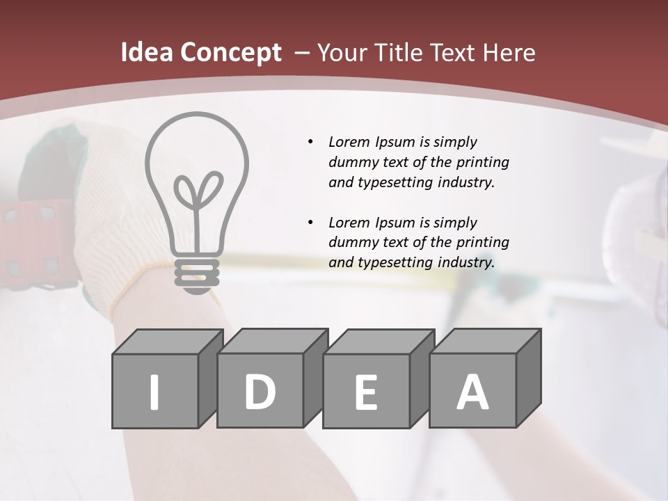 Tool Building Remodel PowerPoint Template