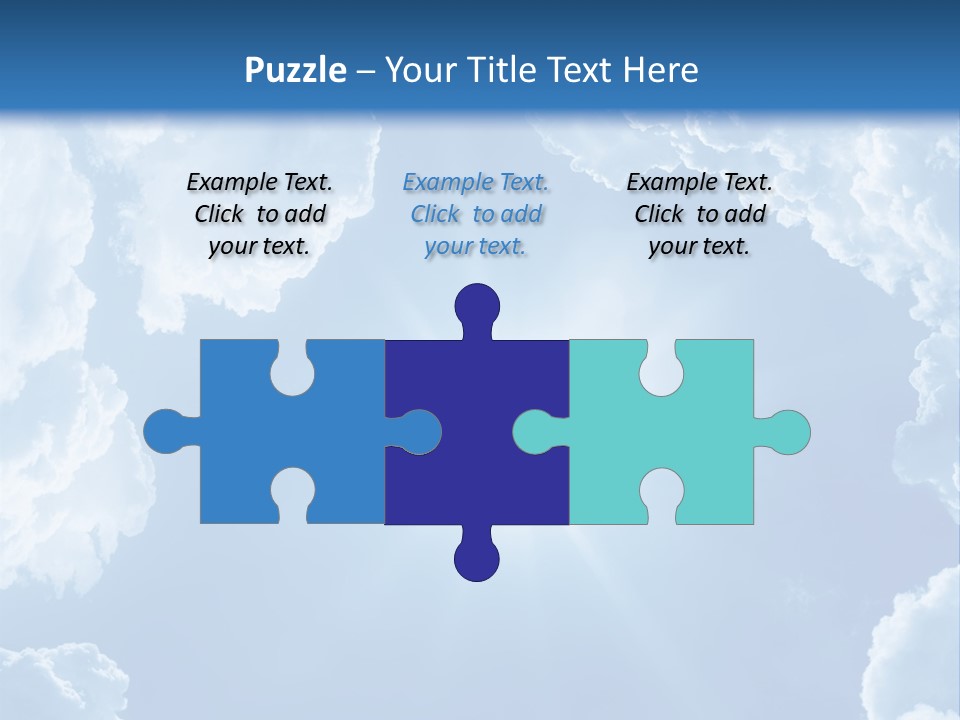 Clouds Color Heavens PowerPoint Template