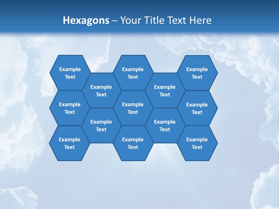 Clouds Color Heavens PowerPoint Template