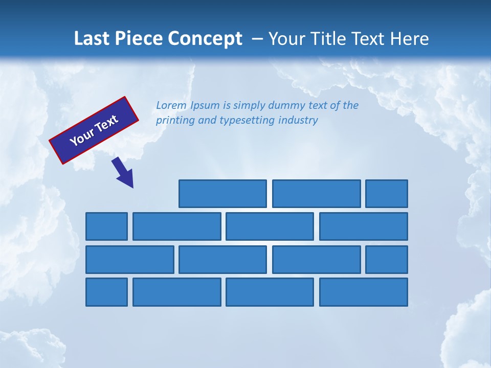 Clouds Color Heavens PowerPoint Template