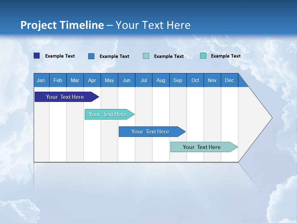Clouds Color Heavens PowerPoint Template
