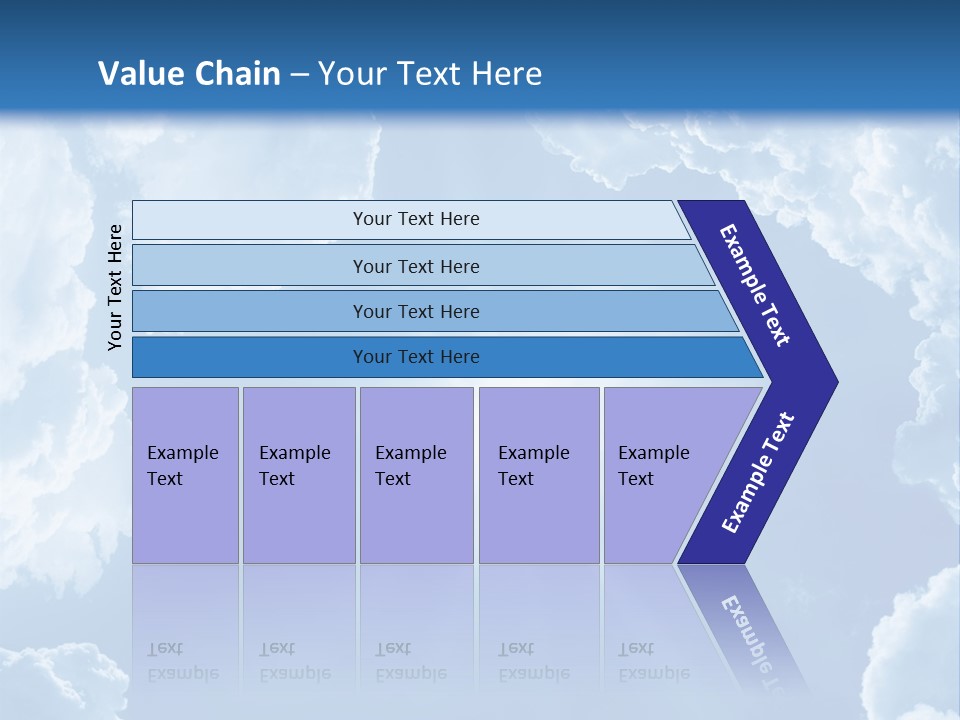 Clouds Color Heavens PowerPoint Template