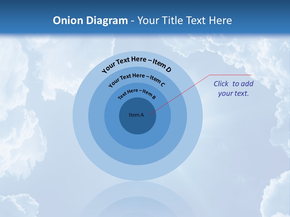 Clouds Color Heavens PowerPoint Template