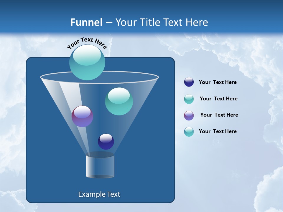 Clouds Color Heavens PowerPoint Template