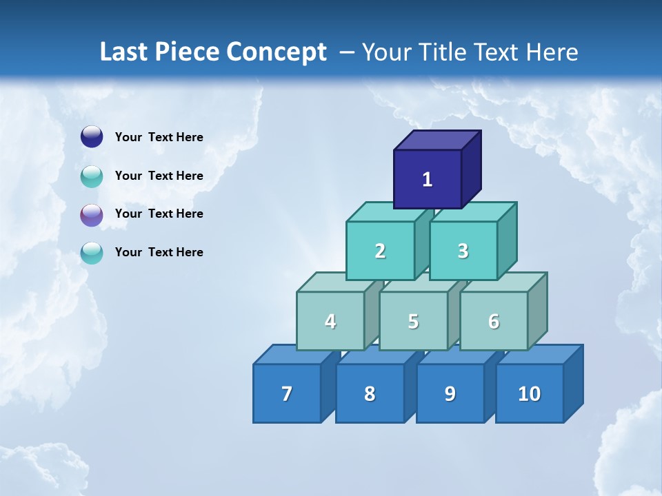 Clouds Color Heavens PowerPoint Template
