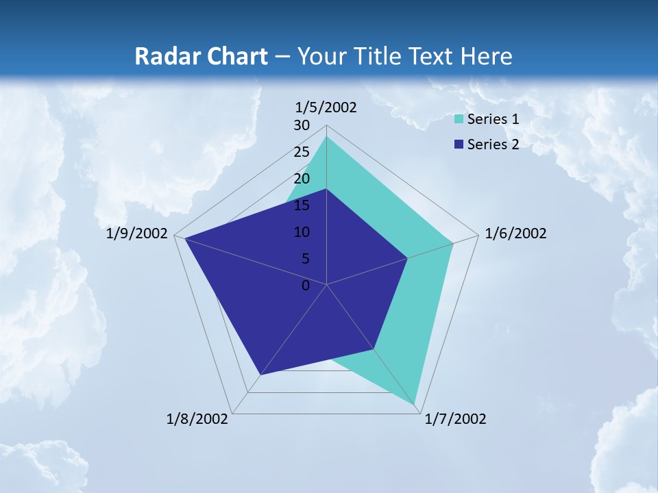 Clouds Color Heavens PowerPoint Template