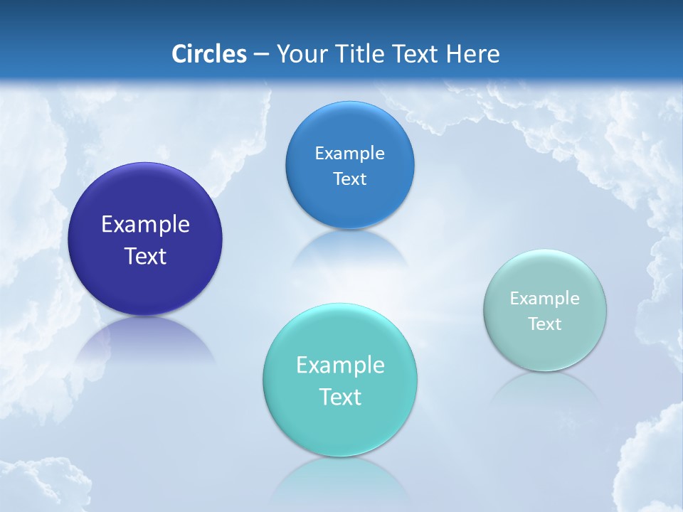 Clouds Color Heavens PowerPoint Template