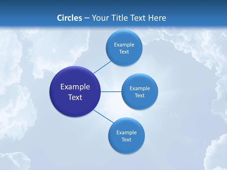 Clouds Color Heavens PowerPoint Template