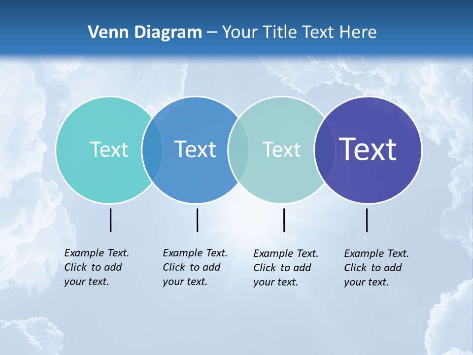 Clouds Color Heavens PowerPoint Template
