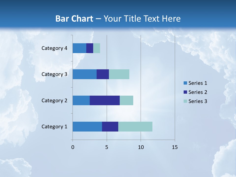 Clouds Color Heavens PowerPoint Template