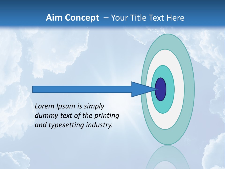 Clouds Color Heavens PowerPoint Template