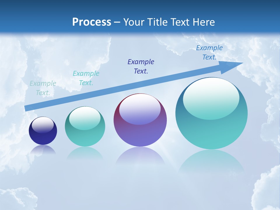 Clouds Color Heavens PowerPoint Template