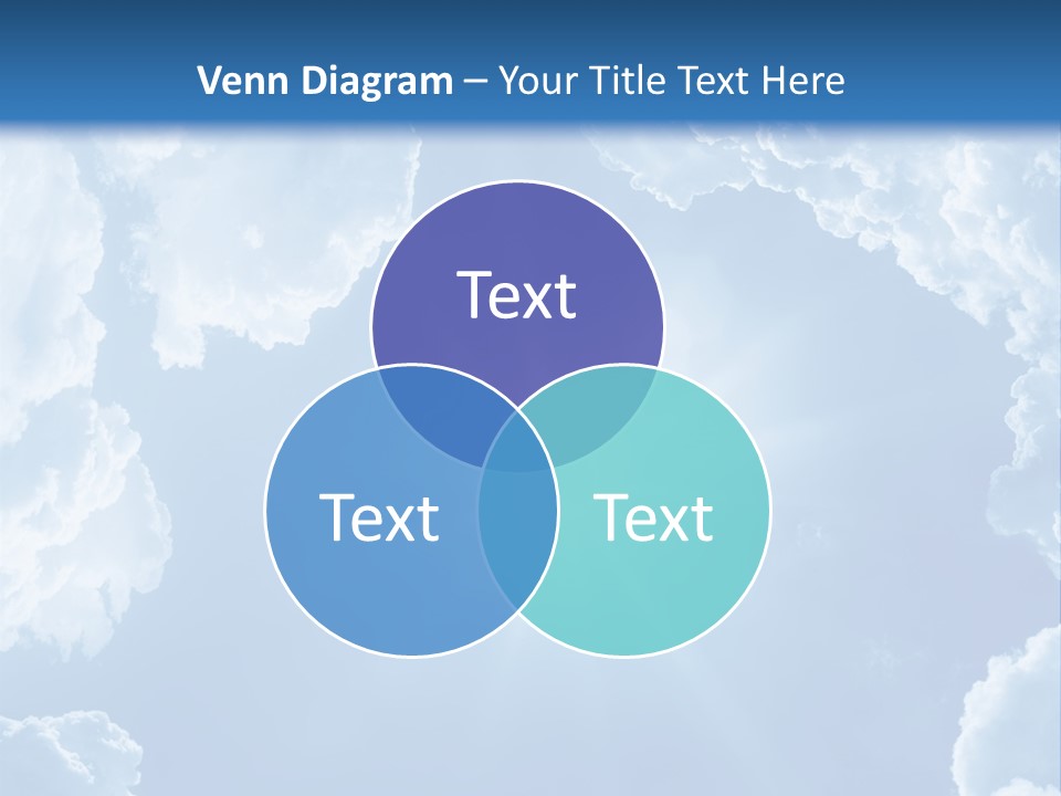 Clouds Color Heavens PowerPoint Template