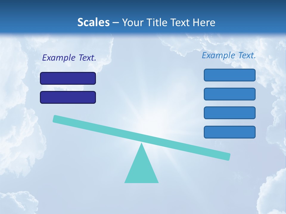 Clouds Color Heavens PowerPoint Template