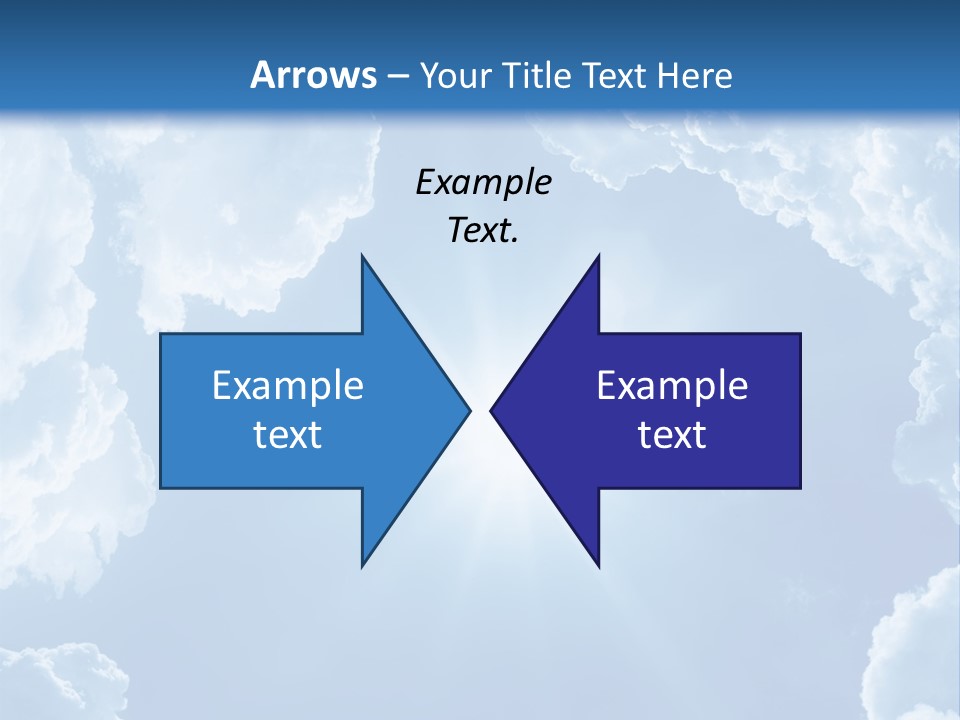 Clouds Color Heavens PowerPoint Template
