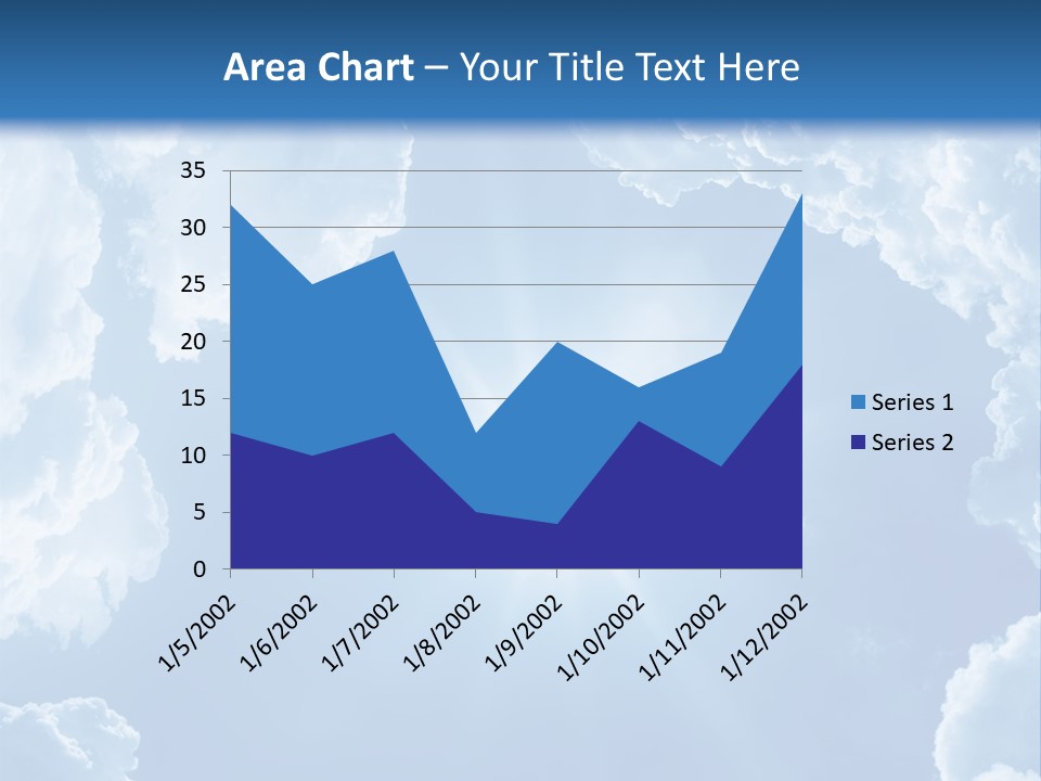 Clouds Color Heavens PowerPoint Template