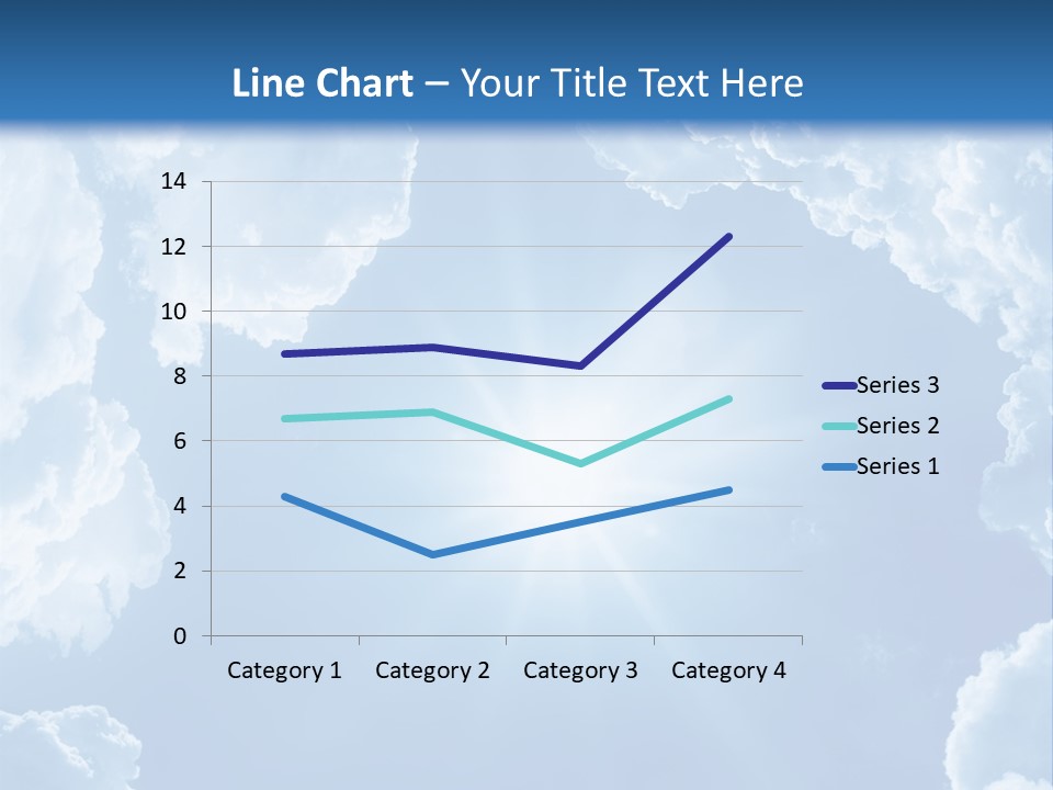 Clouds Color Heavens PowerPoint Template