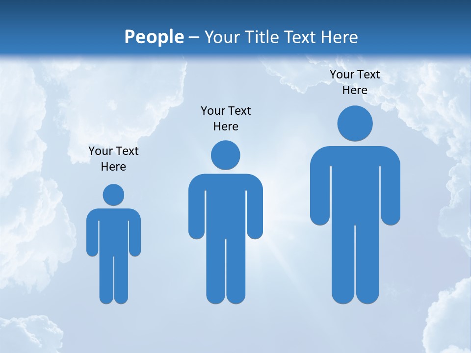 Clouds Color Heavens PowerPoint Template