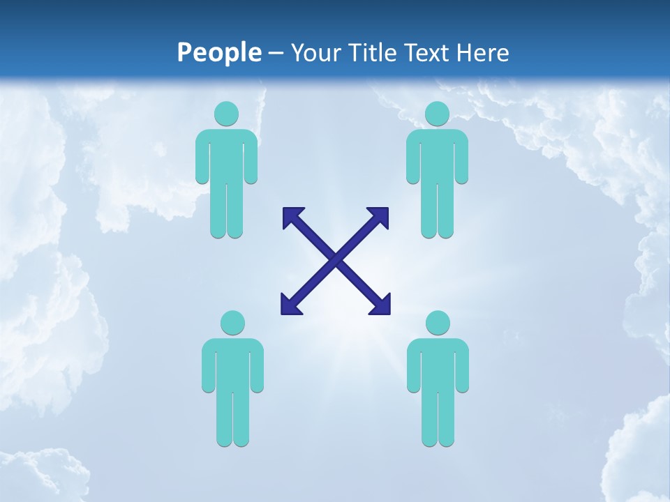 Clouds Color Heavens PowerPoint Template