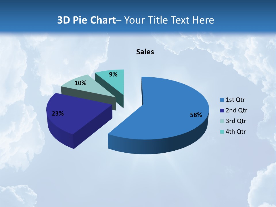 Clouds Color Heavens PowerPoint Template