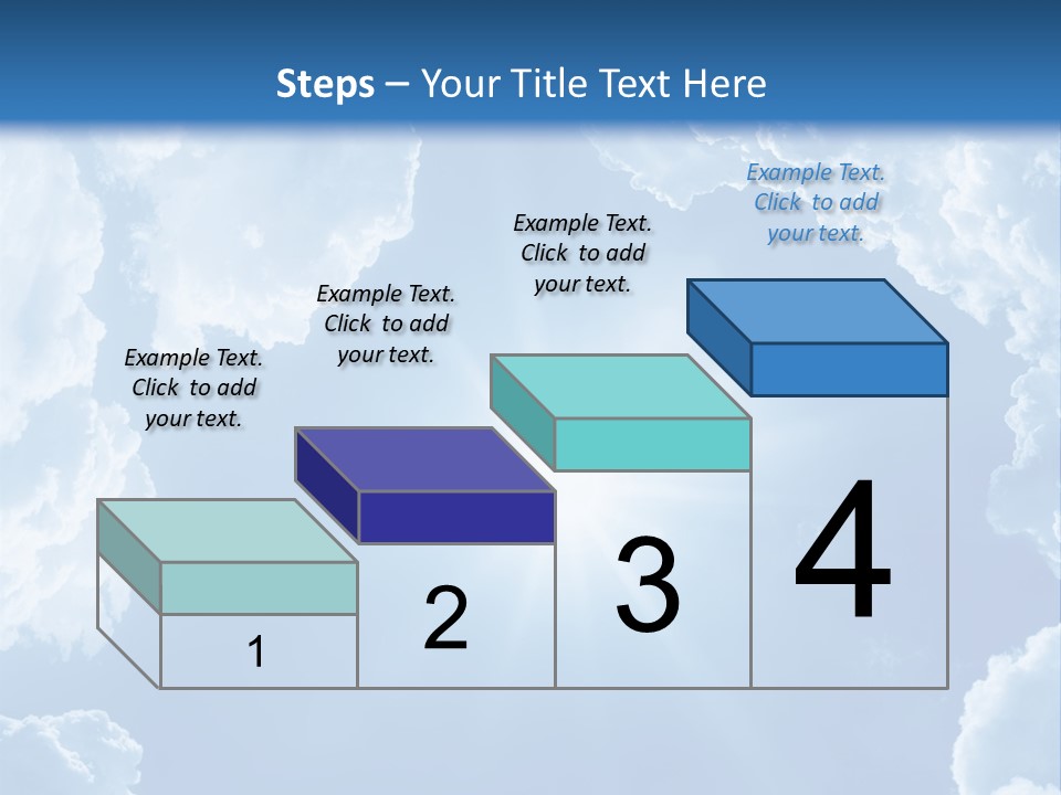 Clouds Color Heavens PowerPoint Template