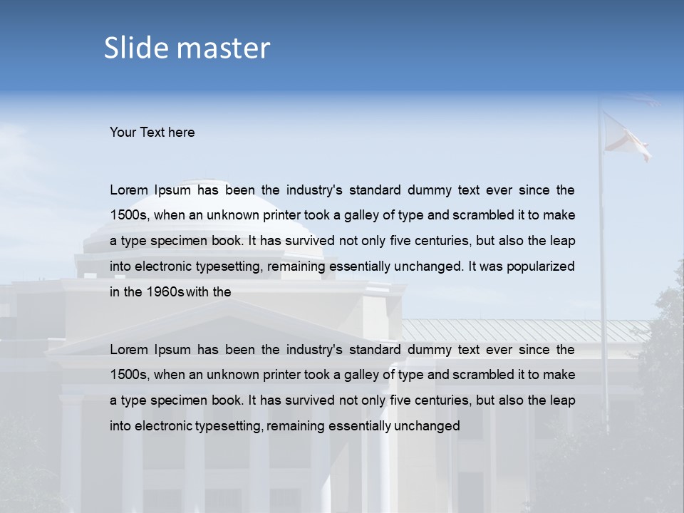 Laws Florida Judicial PowerPoint Template