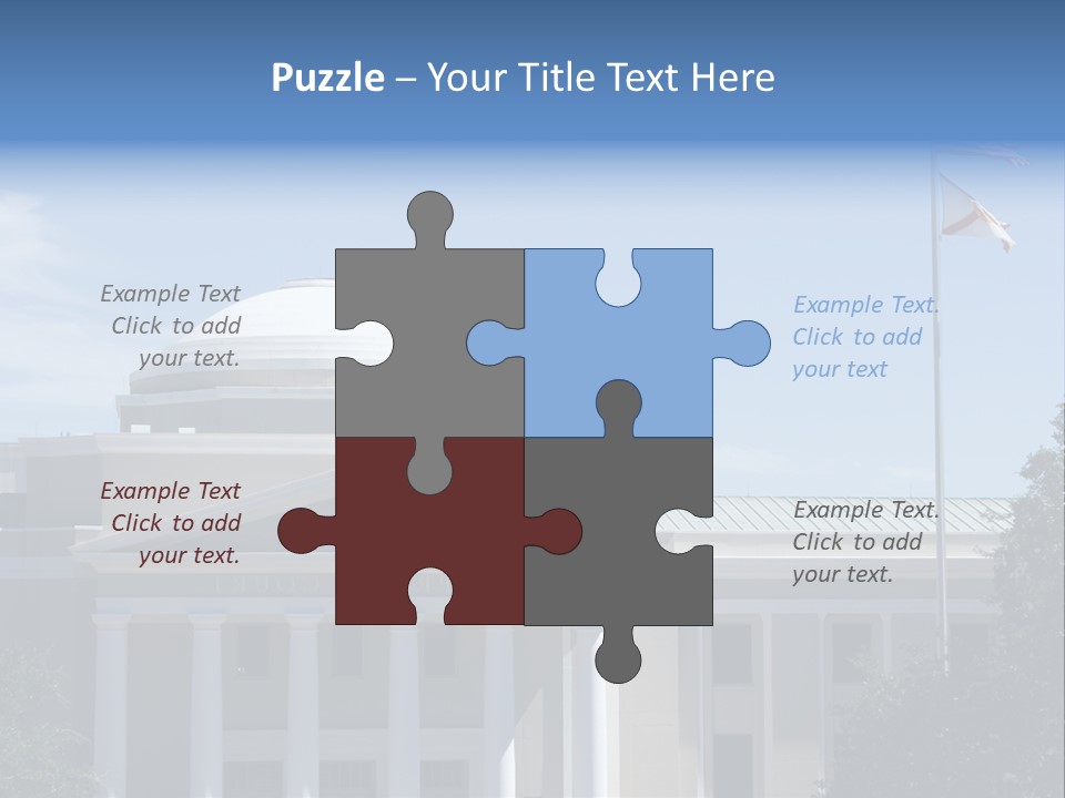 Laws Florida Judicial PowerPoint Template