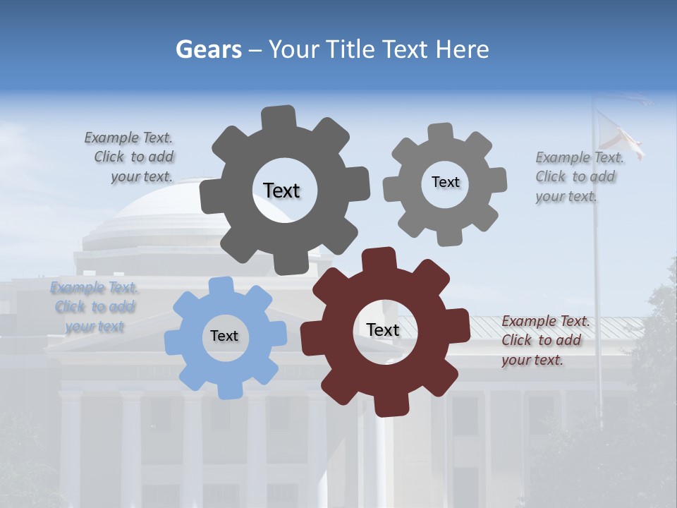 Laws Florida Judicial PowerPoint Template