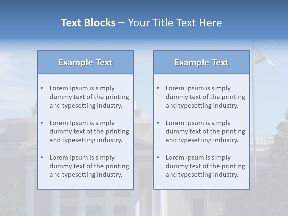 Laws Florida Judicial PowerPoint Template
