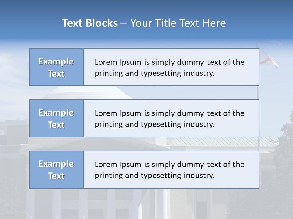 Laws Florida Judicial PowerPoint Template