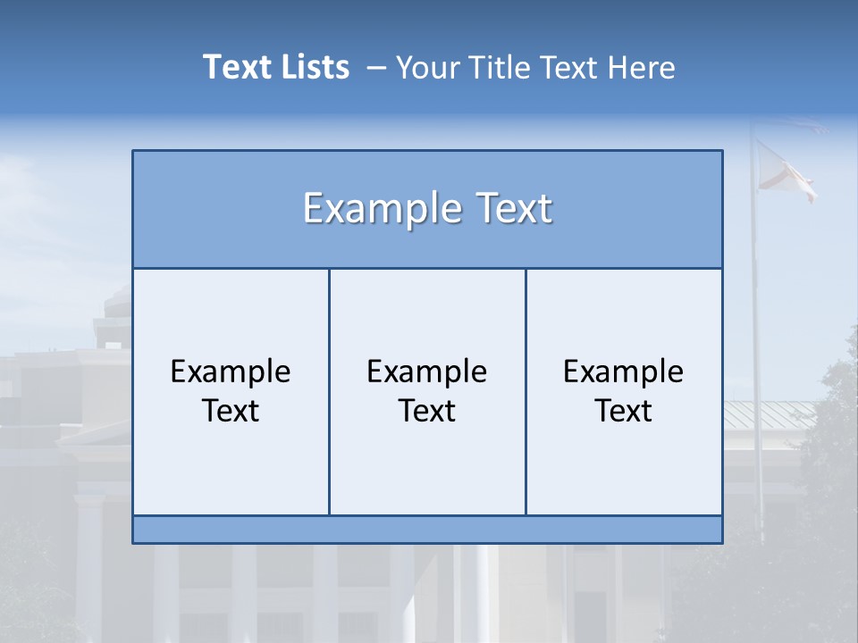 Laws Florida Judicial PowerPoint Template