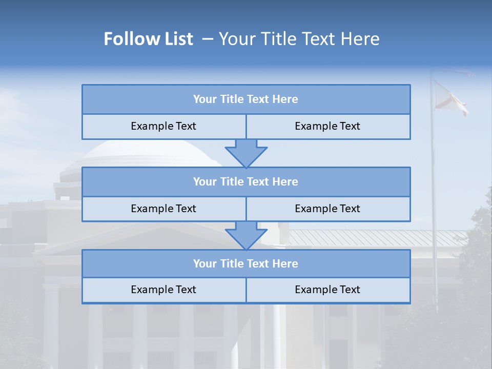 Laws Florida Judicial PowerPoint Template