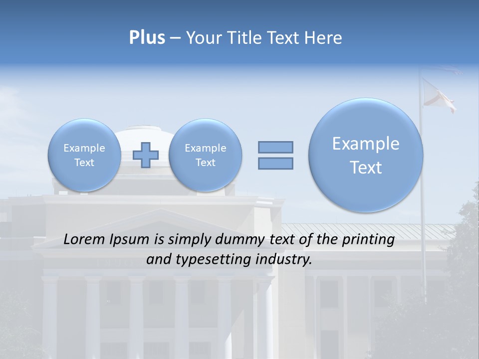 Laws Florida Judicial PowerPoint Template