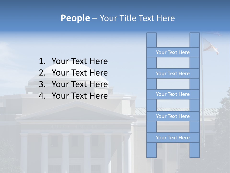 Laws Florida Judicial PowerPoint Template