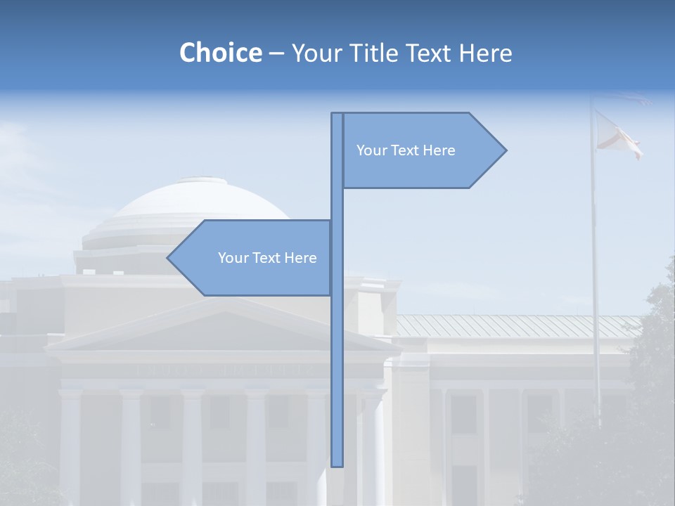 Laws Florida Judicial PowerPoint Template