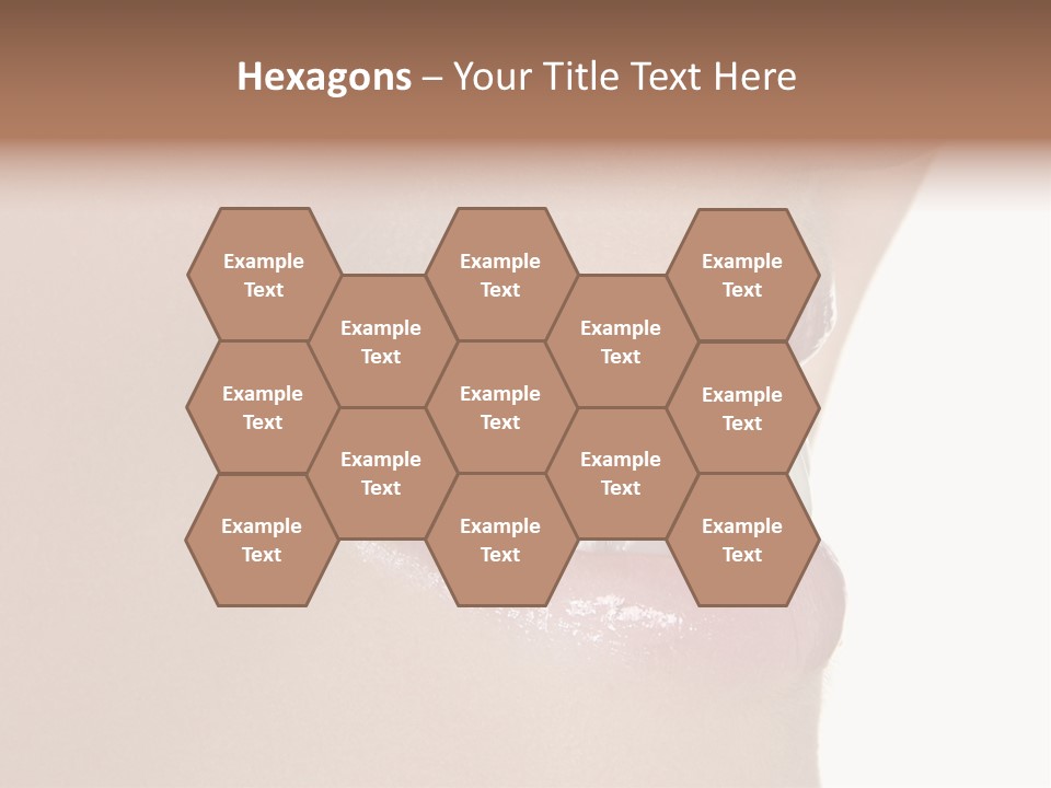 A Woman's Smile With A Missing Tooth PowerPoint Template