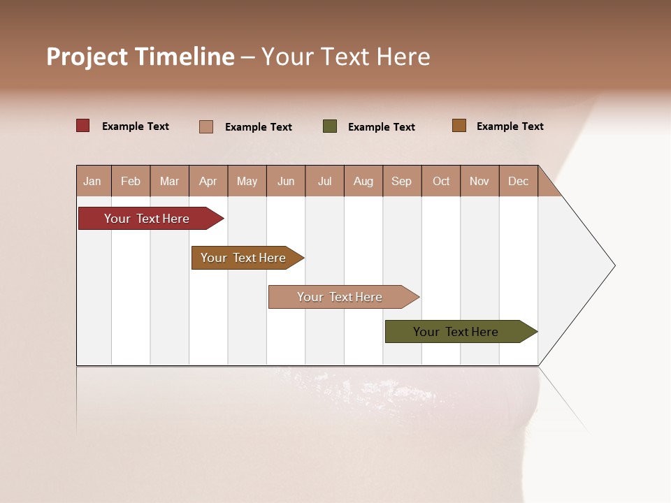 A Woman's Smile With A Missing Tooth PowerPoint Template