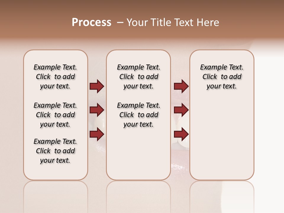A Woman's Smile With A Missing Tooth PowerPoint Template