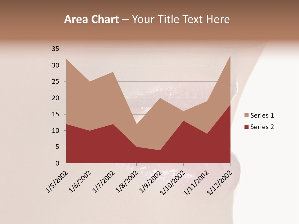 A Woman's Smile With A Missing Tooth PowerPoint Template