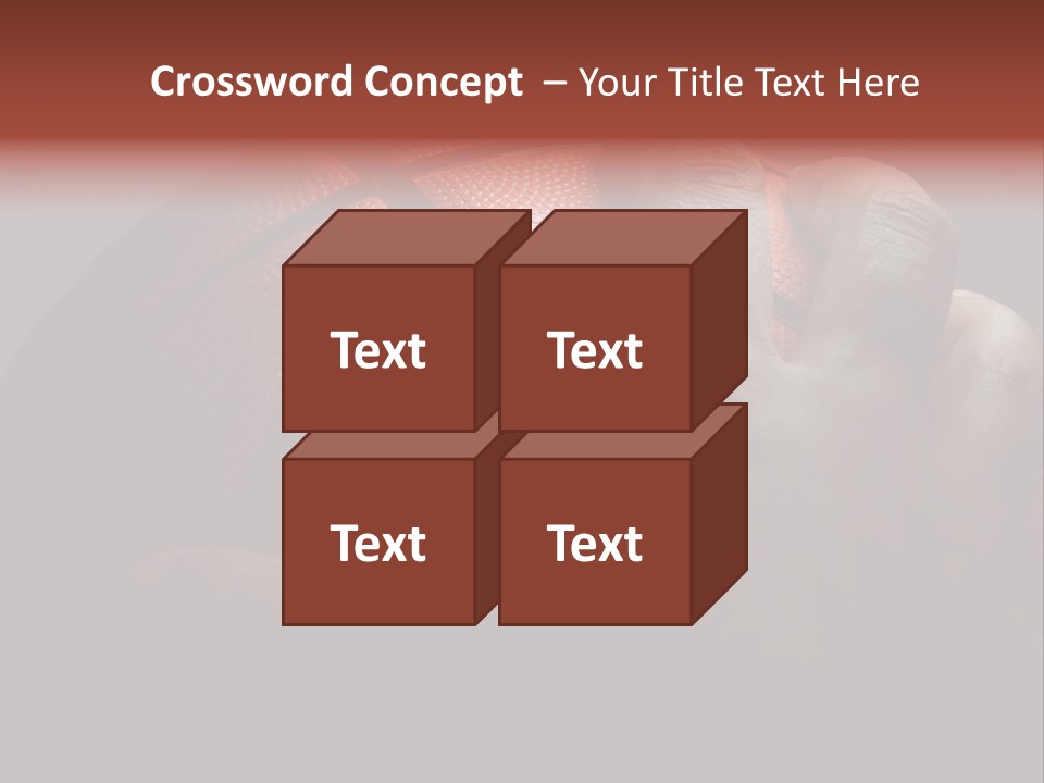 A Person Holding A Basketball In Their Hand PowerPoint Template