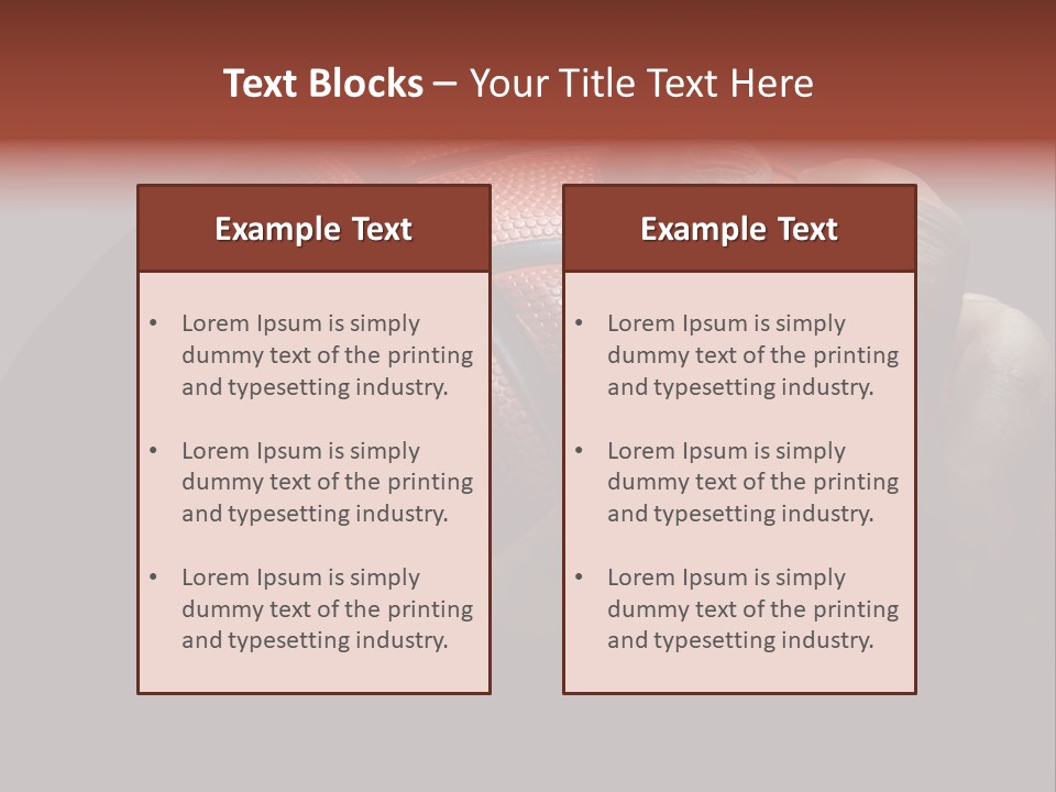 A Person Holding A Basketball In Their Hand PowerPoint Template