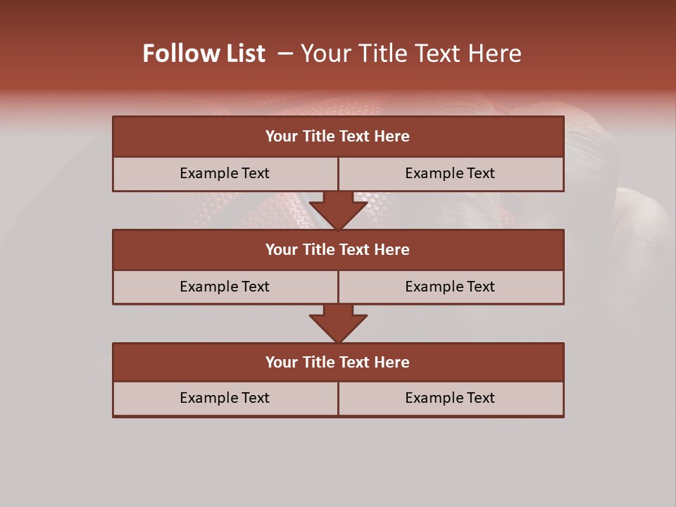 A Person Holding A Basketball In Their Hand PowerPoint Template