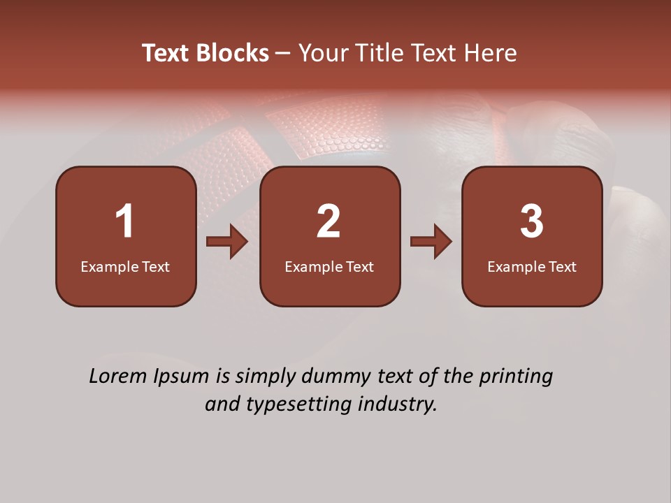 A Person Holding A Basketball In Their Hand PowerPoint Template
