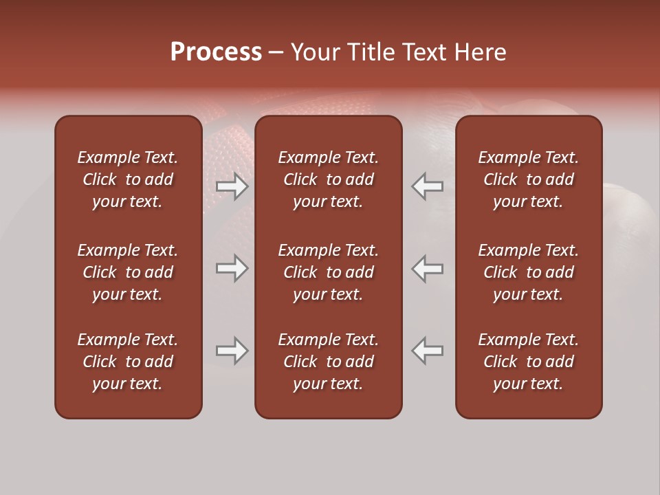 A Person Holding A Basketball In Their Hand PowerPoint Template